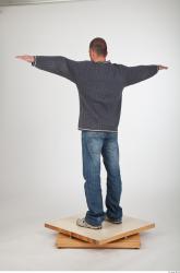 Whole Body T poses Casual Studio photo references